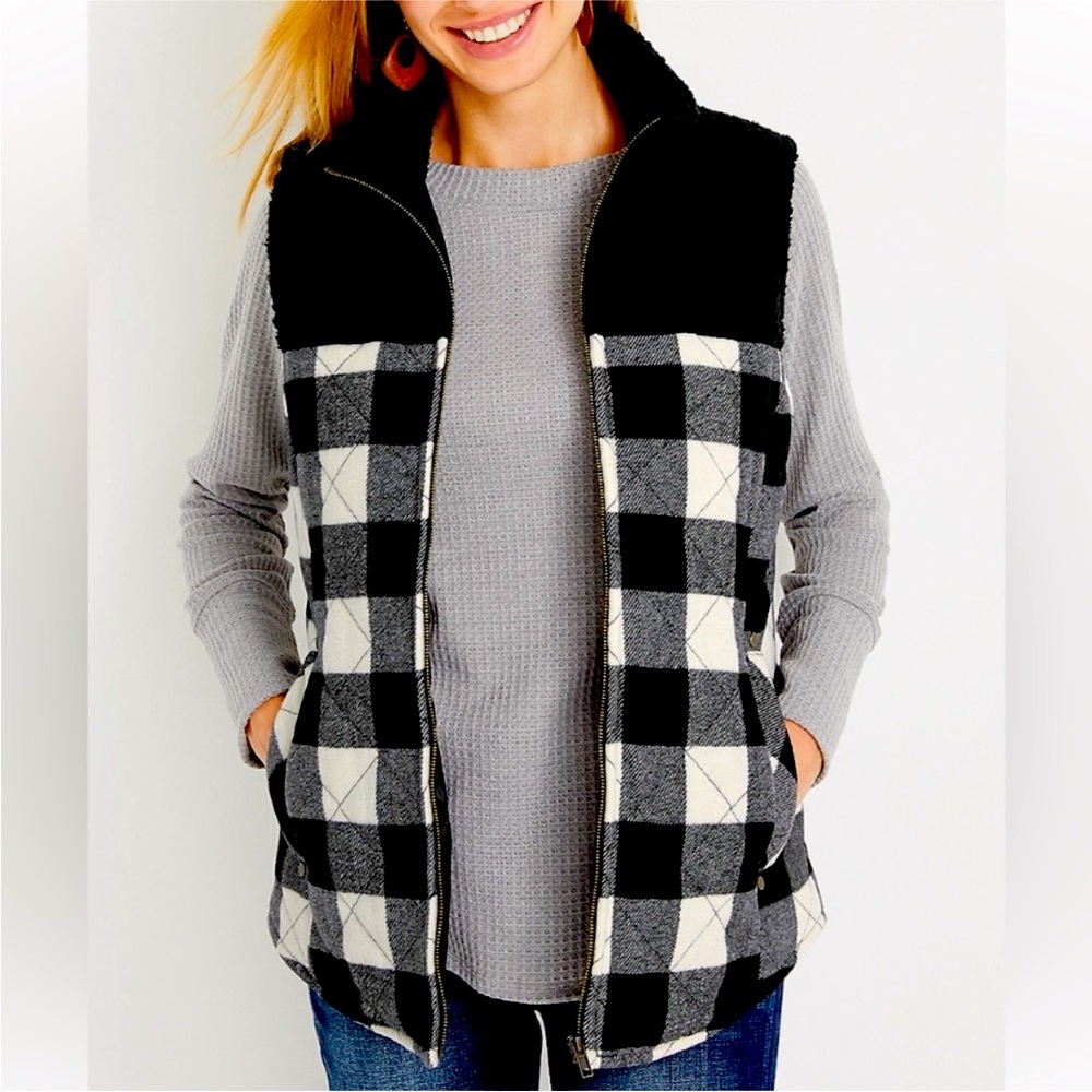 Buffalo Plaid Vest